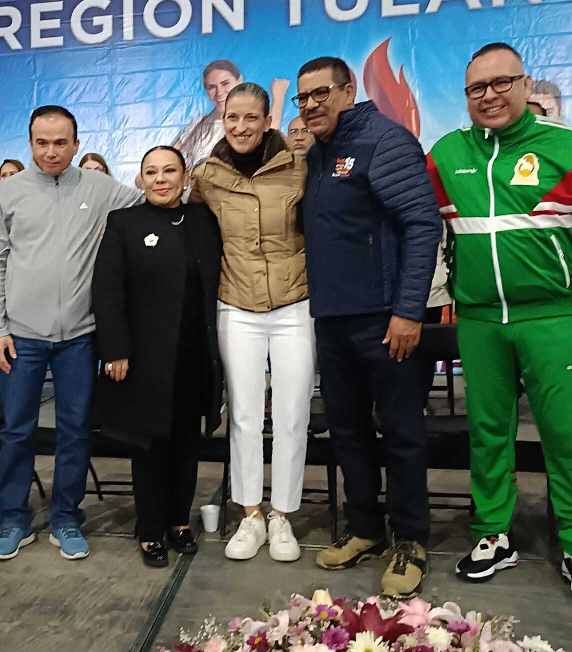 La inauguración de los Juegos Magisteriales Regionales se realizó en la Unidad Deportiva Javier Rojo Gómez, en Tulancingo