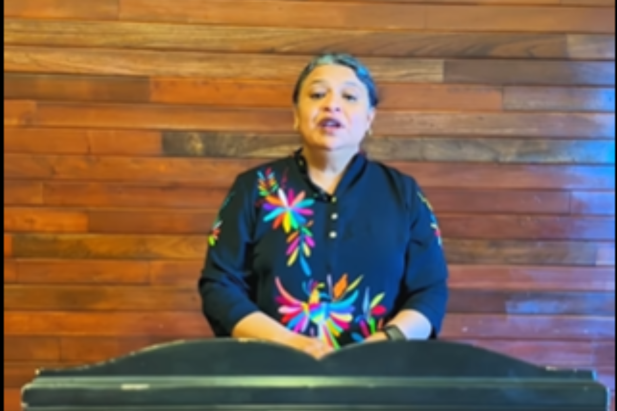 La alcaldesa emitió su postura mediante un video en redes sociales 