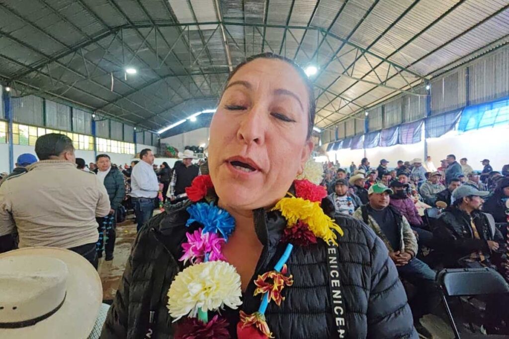 Edith Hernández  dijo que asume la responsabilidad con compromiso y disposición para trabajar por el bienestar de la comunidad