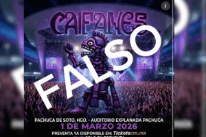 Los dominios ticketscm.fun y ticketscm.mx promovían la venta de boletos para un concierto de Caifanes que no cuenta con confirmación oficial.
