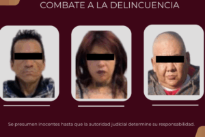 Tres personas fueron detenidas tras un operativo derivado del robo a un establecimiento comercial en el bulevar San Alfonso.
