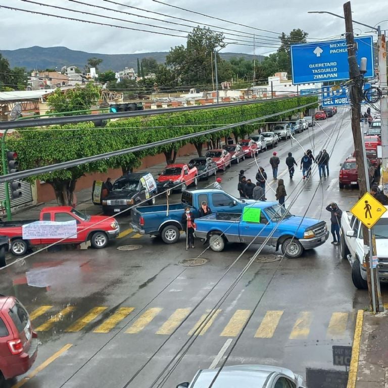Ejidatarios de Ixmiquilpan y San Salvador anuncian posible bloqueo de la carretera federal México–Laredo