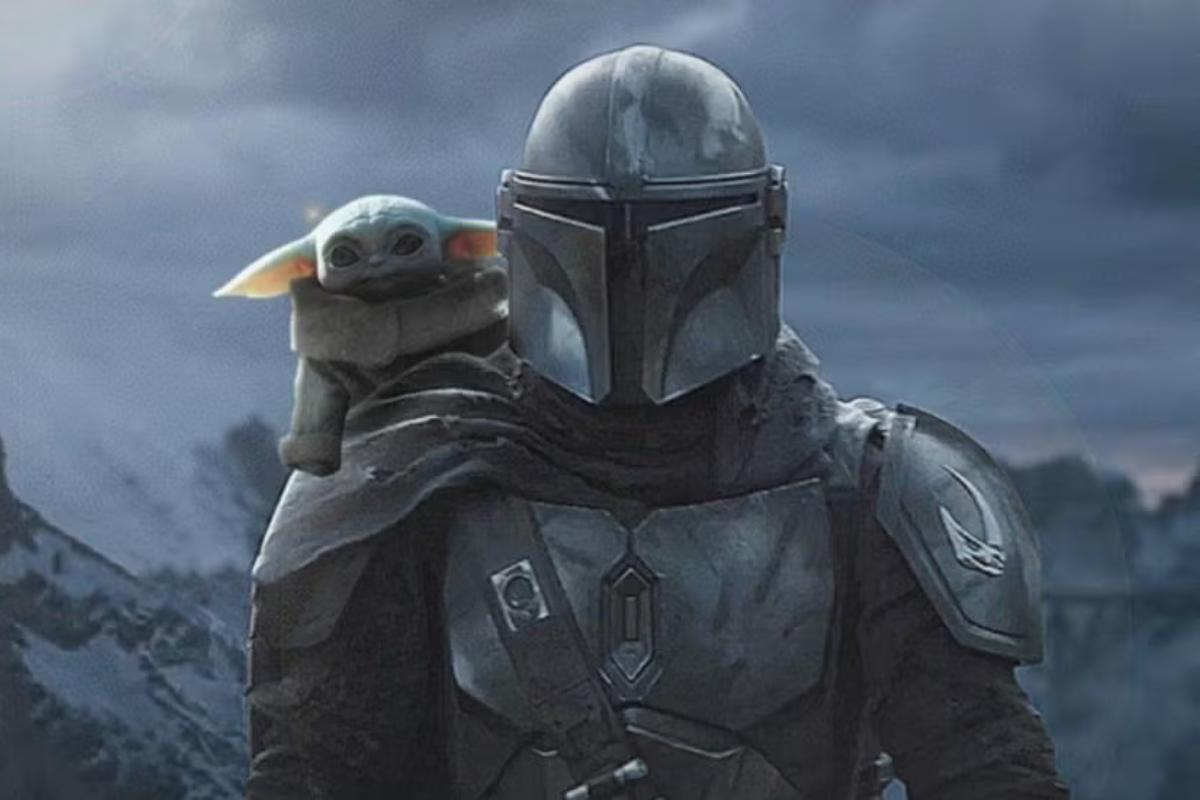The mandalorian and Grogu