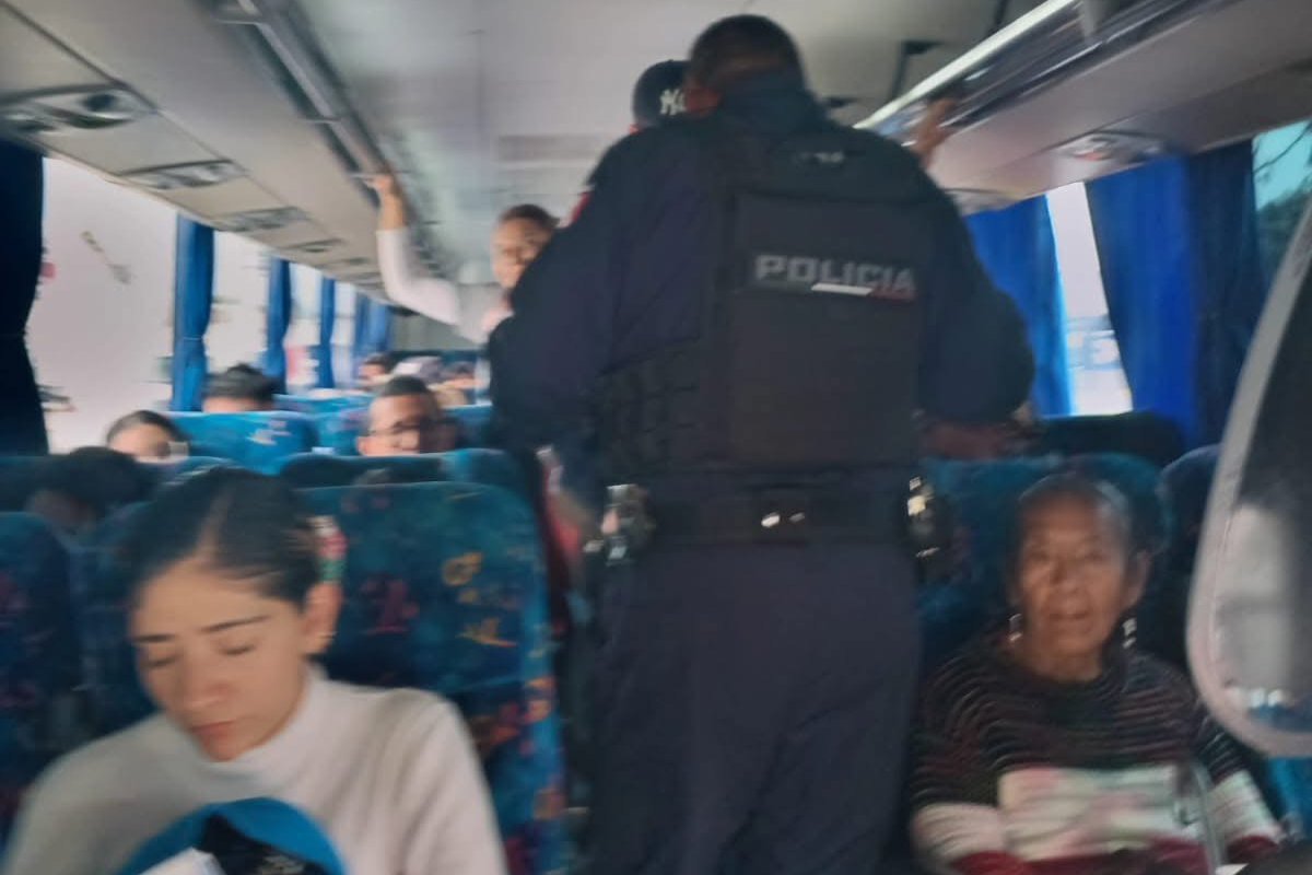 En los operativos, los elementos de Seguridad de Tizayuca revisaron a cerca de 280 personas | Foto: Especial