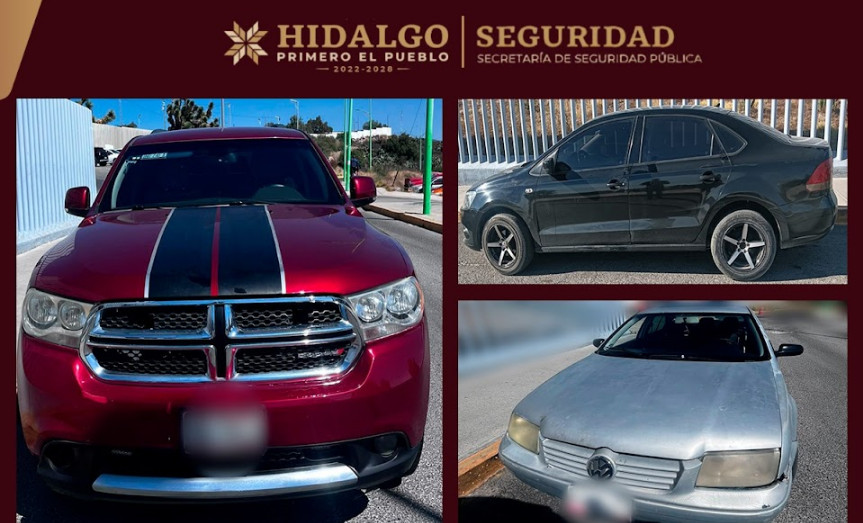Autos y droga fueron incautados en la detención 