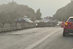 Corredor de la Montaña paralizado por tres accidentes viales en menos de dos horas