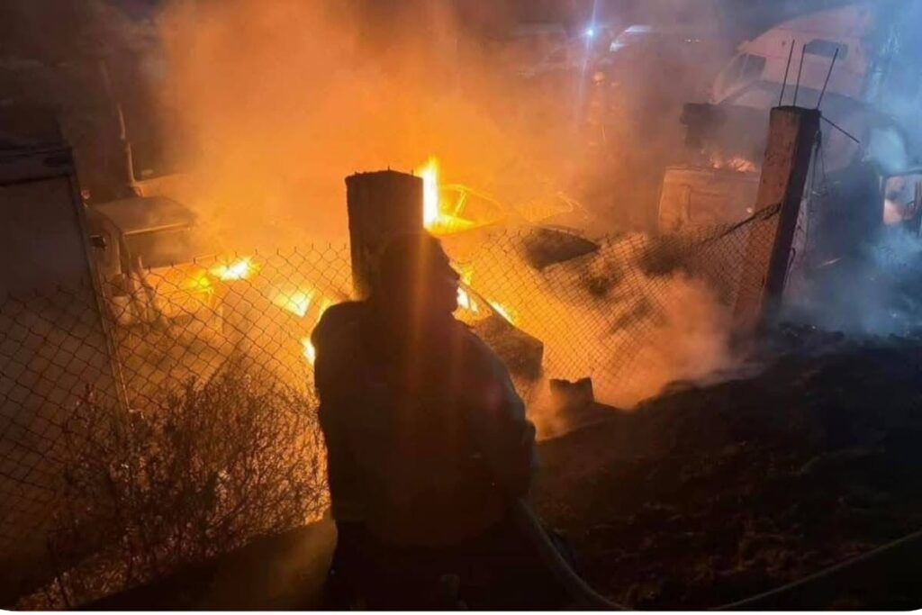 Tizayuca: incendio en corralón dejó grandes pérdidas materiales
