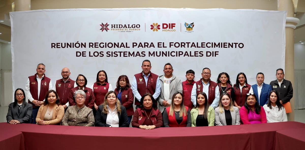 Durante el encuentro, se compartieron los avances de los sistemas DIF de los municipios participantes