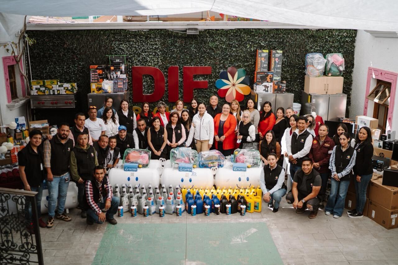 quipos de cómputo, mobiliario y utensilios fueron distribuidos en áreas operativas del DIF Pachuca