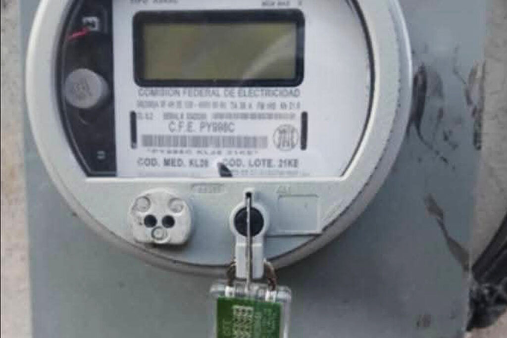 Los usuarios compartieron la imagen del medidor de luz apagado por el corte