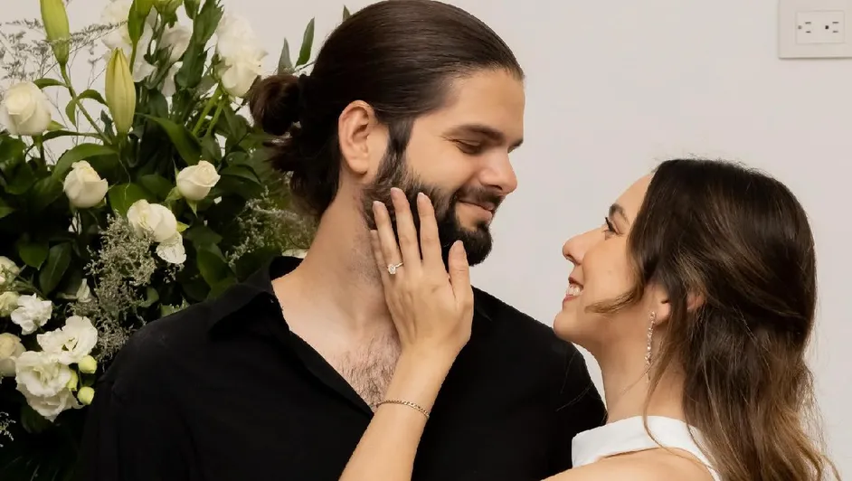 Farid Dieck y Jessica Fernández celebran su boda civil en Monterrey