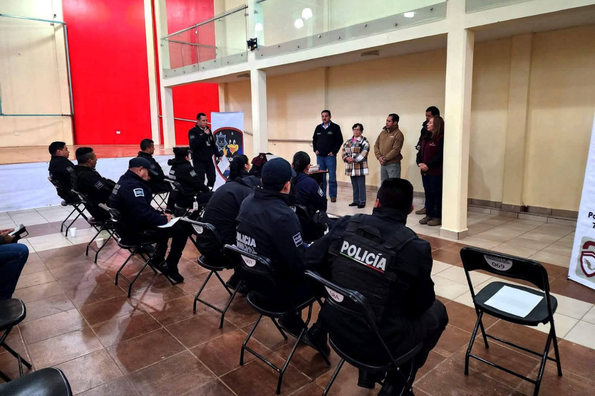 La formación fue impartida por personal de la CBPEH | Foto: Especial