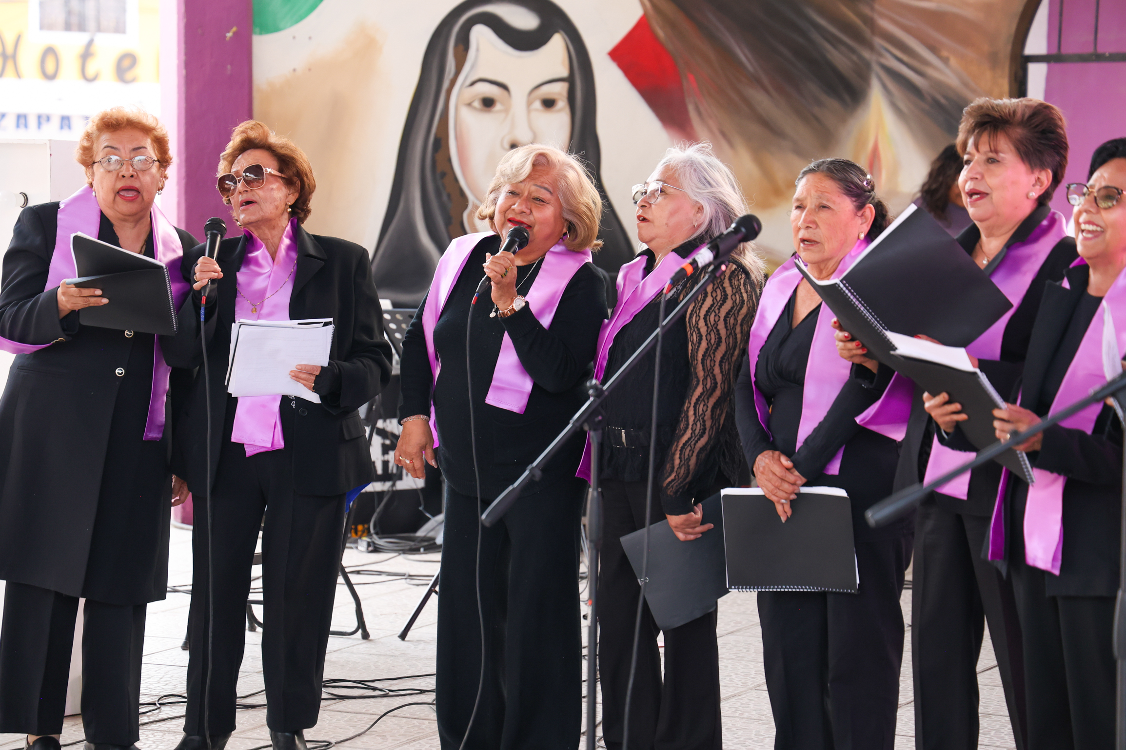 caminata pacífica en la que mujeres y familias se unieron para exigir respeto y equidad