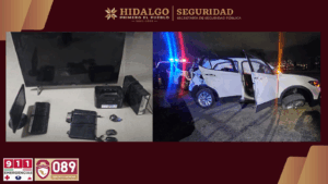 Dos personas fueron aseguradas tras el robo a una vivienda en Villas del Álamo, en Mineral de la Reforma.