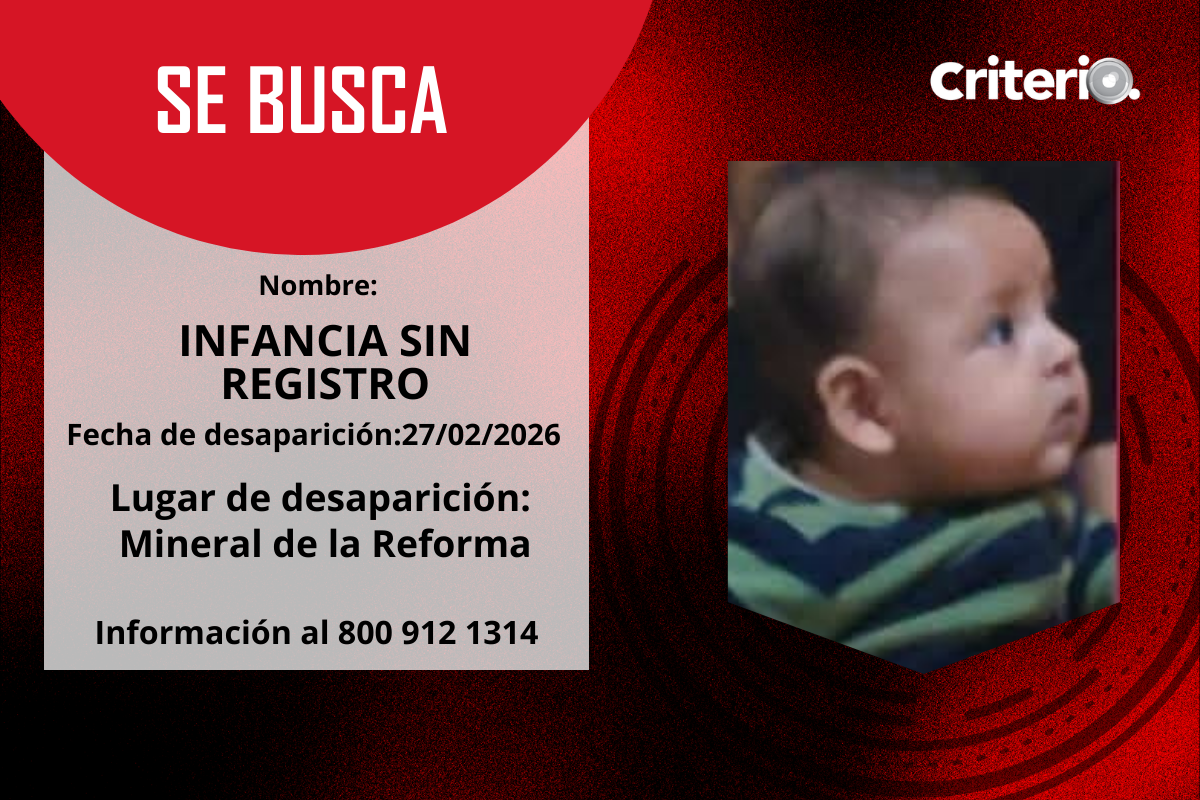Madre e hijo fueron vistos por última vez el 27 de febrero en Mineral de la Reforma