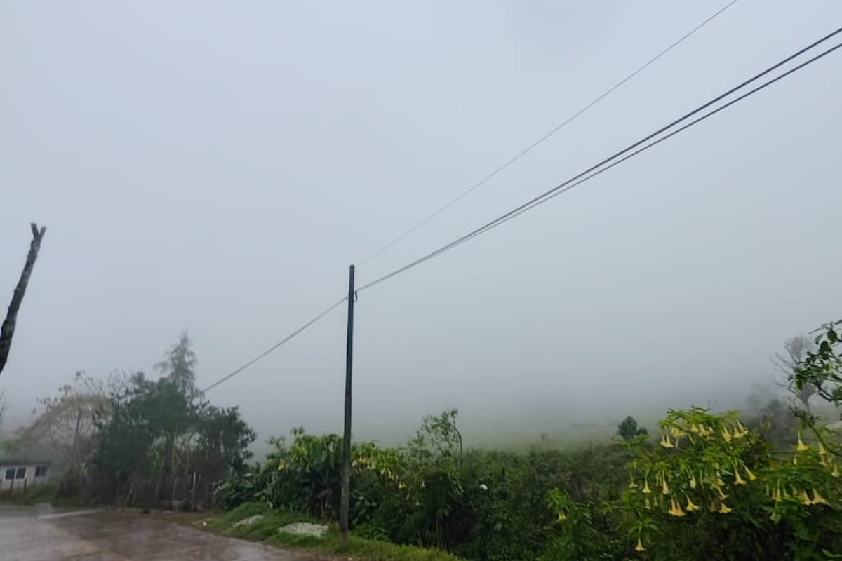 Pronóstico de lluvias y viento fuerte en Hidalgo