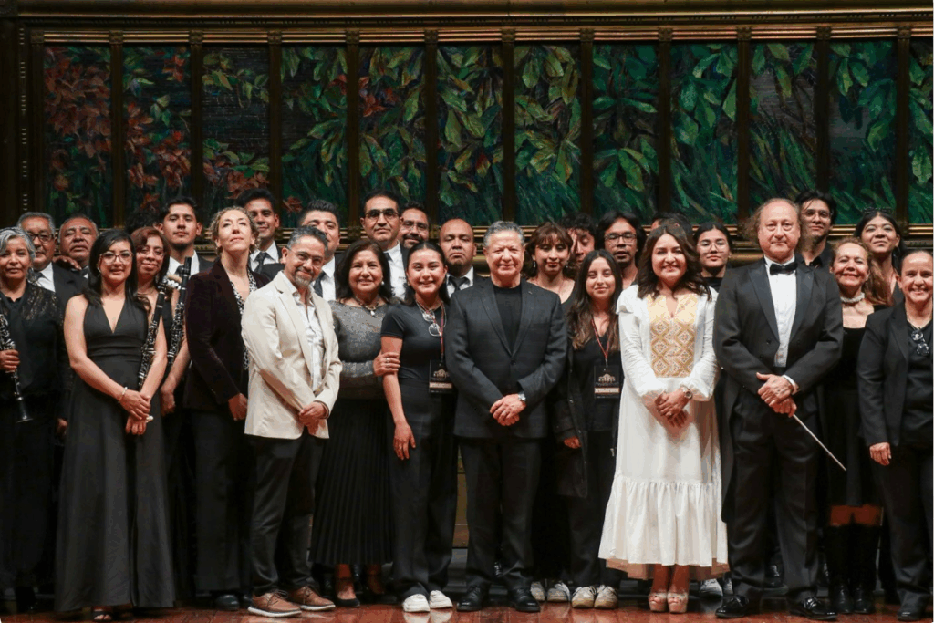 Un concierto inolvidable: la Banda Sinfónica de Hidalgo brilla en Bellas Artes para conmemorar 125 años de historia