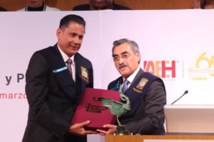En su informe, el rector desglosó el uso del presupuesto de la UAEHFoto: Saúl Hernández