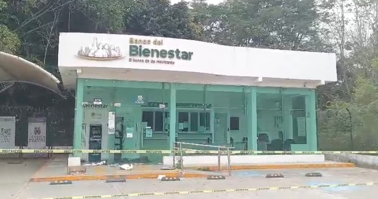 Cajero automático del Banco del Bienestar en Huejutla