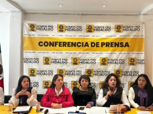 “Hoy estamos aquí con chalecos antibalas, no porque queramos usarlos ni porque sea normal vivir así, sino porque muchas mujeres en este país sentimos que para salir a la calle