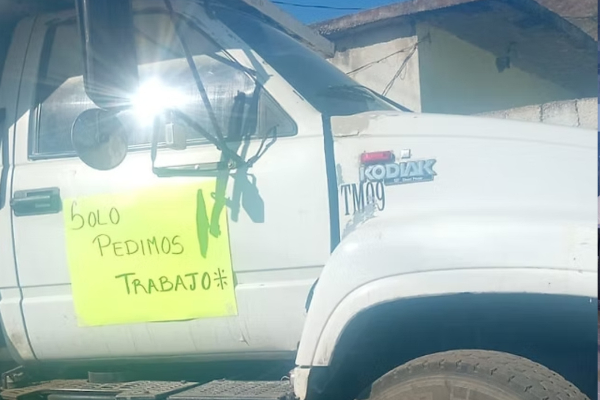 Los ejidatarios de Zimapán vincularon el conflicto con la continuidad de empleos en la región | Foto: Kevin Bretón