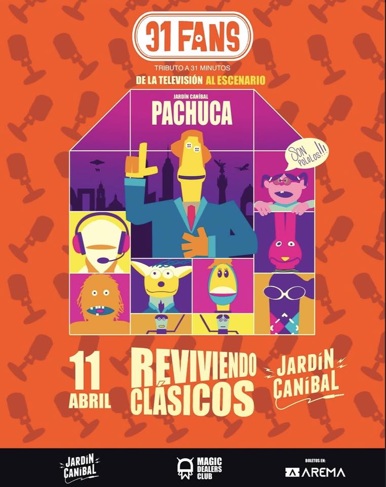 El 11 de abril de 2026, Pachuca será sede de 31 Fans, un tributo en vivo a 31 Minutos
