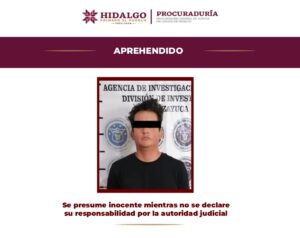 La persona imputada fue entregada a personal ministerial de la fiscalía veracruzana