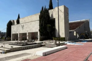 El antiguo Salón de Plenos fue demolido hace unas semanasFoto: Archivo