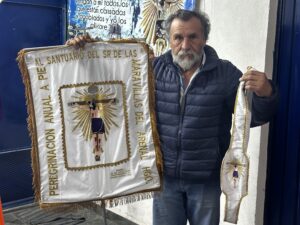Goyo es el encargado de organizar la peregrinaciónFoto: Carmen Hernández