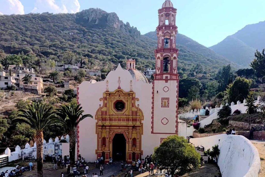 El santuario de la Purísima Concepción, de estilo barroco, se remonta al siglo XVI 