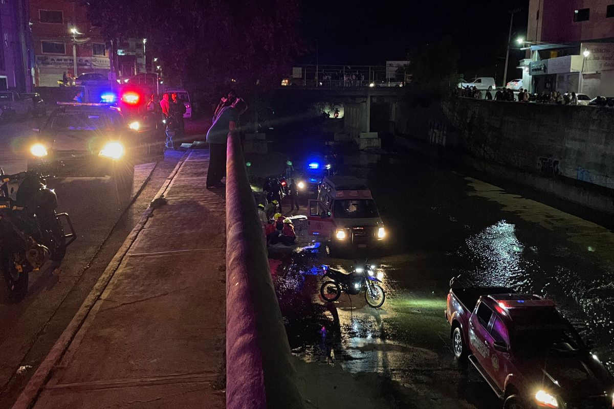 Lugar del accidente: El cauce del Río Chico, a la altura del “Puente Prepa 2” en Tulancingo