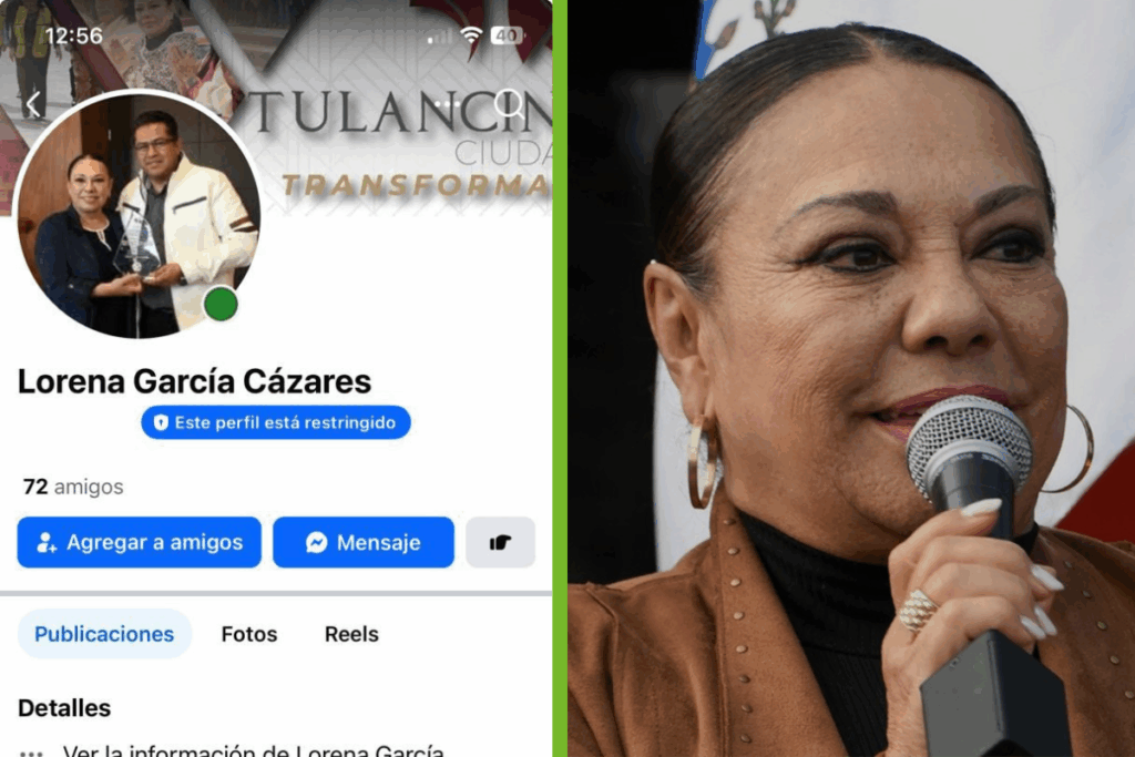 Alertan sobre un perfil falso en Facebook que suplanta la identidad de Lorena García Cázares, presidenta de Tulancingo