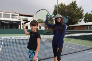 Desde el Club Olympia, Alexandra y Fanny avanzan en su formación competitiva