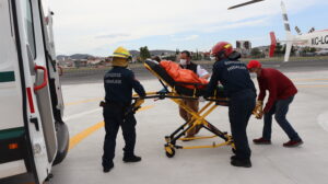 Coordinación entre instituciones de salud permitió traslados rápidos y seguros para pacientes graves en Hidalgo