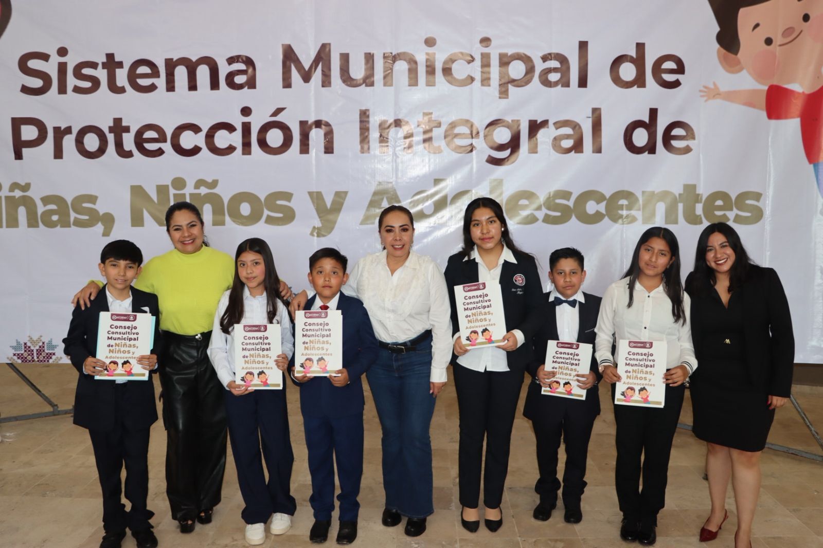 Autoridades municipales encabezaron la segunda sesión del Consejo Consultivo de Niñas, Niños y Adolescentes en Actopan