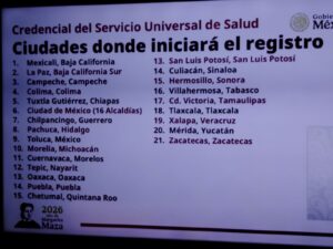 El proceso de credencialización del servicio universal de salud comienza en Pachuca el 13 de abril. Dirigido a adultos mayores de 85 años, se ofrecerán citas médicas, urgencias y más beneficios.