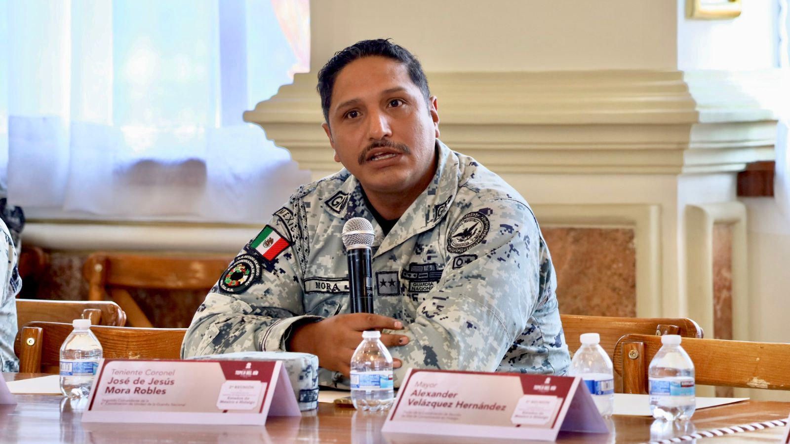 Reunión de seguridad entre autoridades de Hidalgo y Estado de México en Tepeji del Río