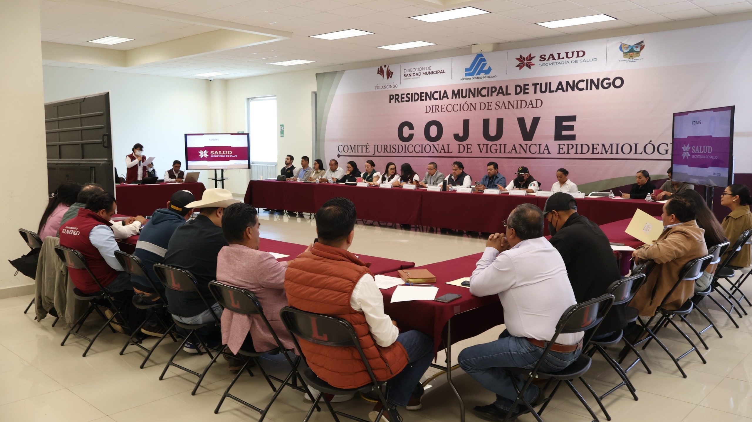 Durante la jornada de vacunación, se alcanzó una cobertura del 76.6% en Tulancingo.
