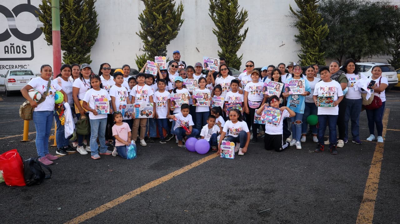 Niñas y niños participaron en actividades recreativas y culturales