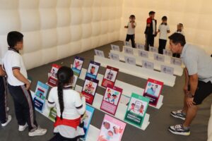 Niñas y niños de Hidalgo participaron en un mundial de valores organizado por la CDHEH, donde aprendieron sobre derechos humanos, inclusión y respeto
