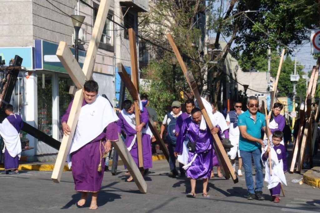 El viacrucis de Iztapalapa celebra su edición 183, la primera como Patrimonio Cultural Inmaterial de la Unesco