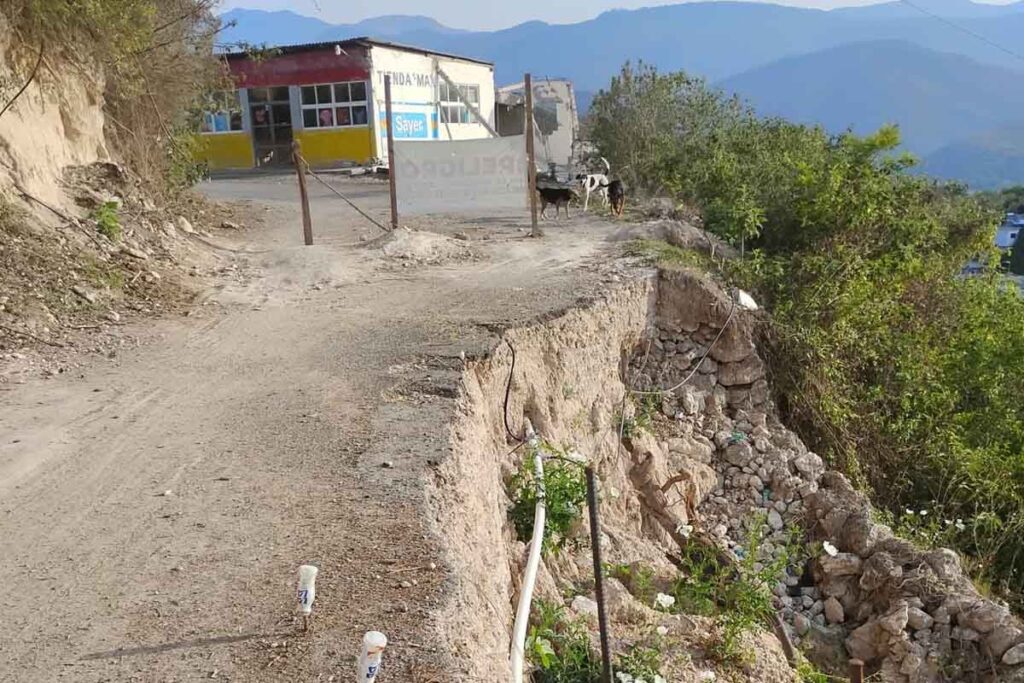 Autoridades municipales informaron que ya existe un proyecto técnico para atender la problemática, pero no tienen recursos