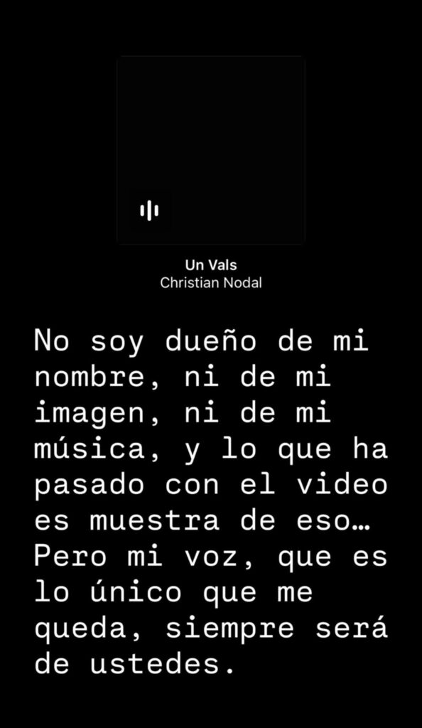 Christian Nodal responde al chisme sobre su videoclip, pero las redes siguen hablando