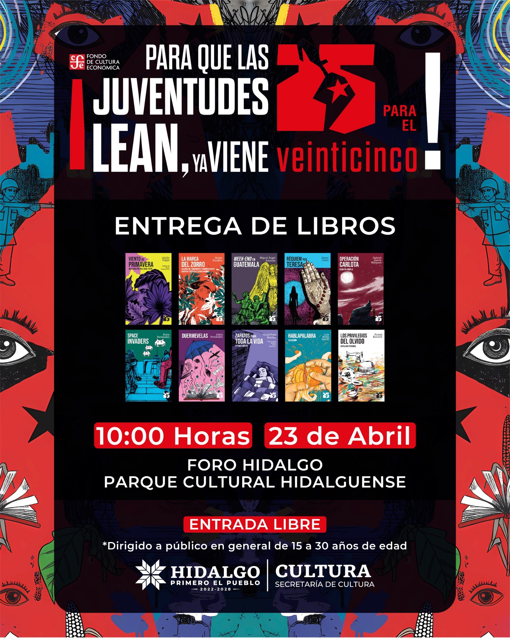 Convocatoria de la Secretaría de Cultura de Hidalgo