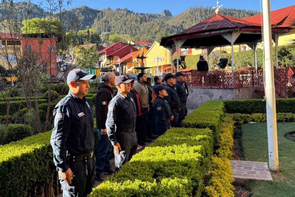 La diferencia salarial entre uniformados de Mineral del Chico, Huasca y Real del Monte es de 2 mil pesos