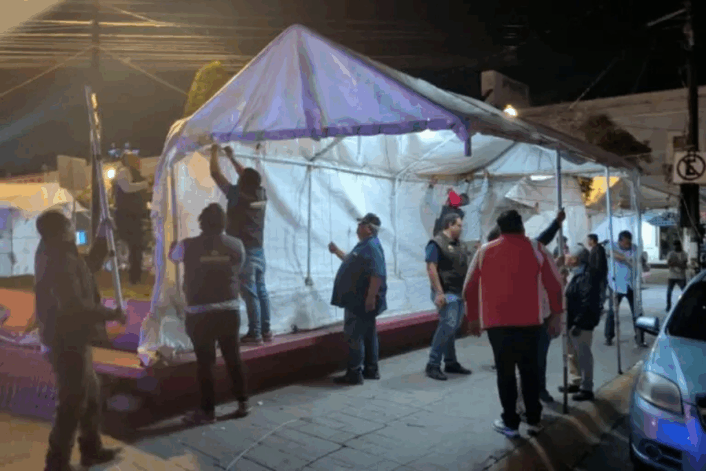 Los comerciantes ambulantes fueron retirados de la plaza Constitución