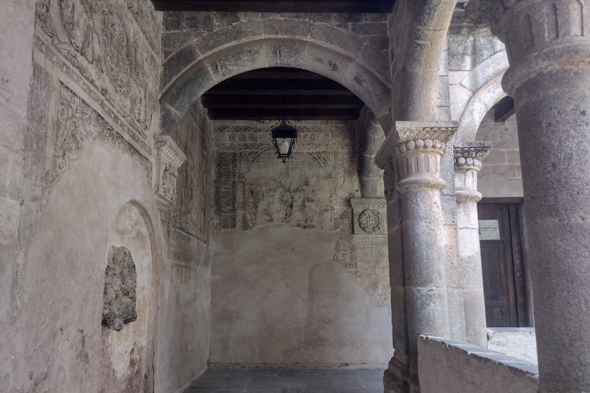 Las pinturas en el convento de Atotonilco el Grande datan del siglo XVI | Foto: Martha Sáenz