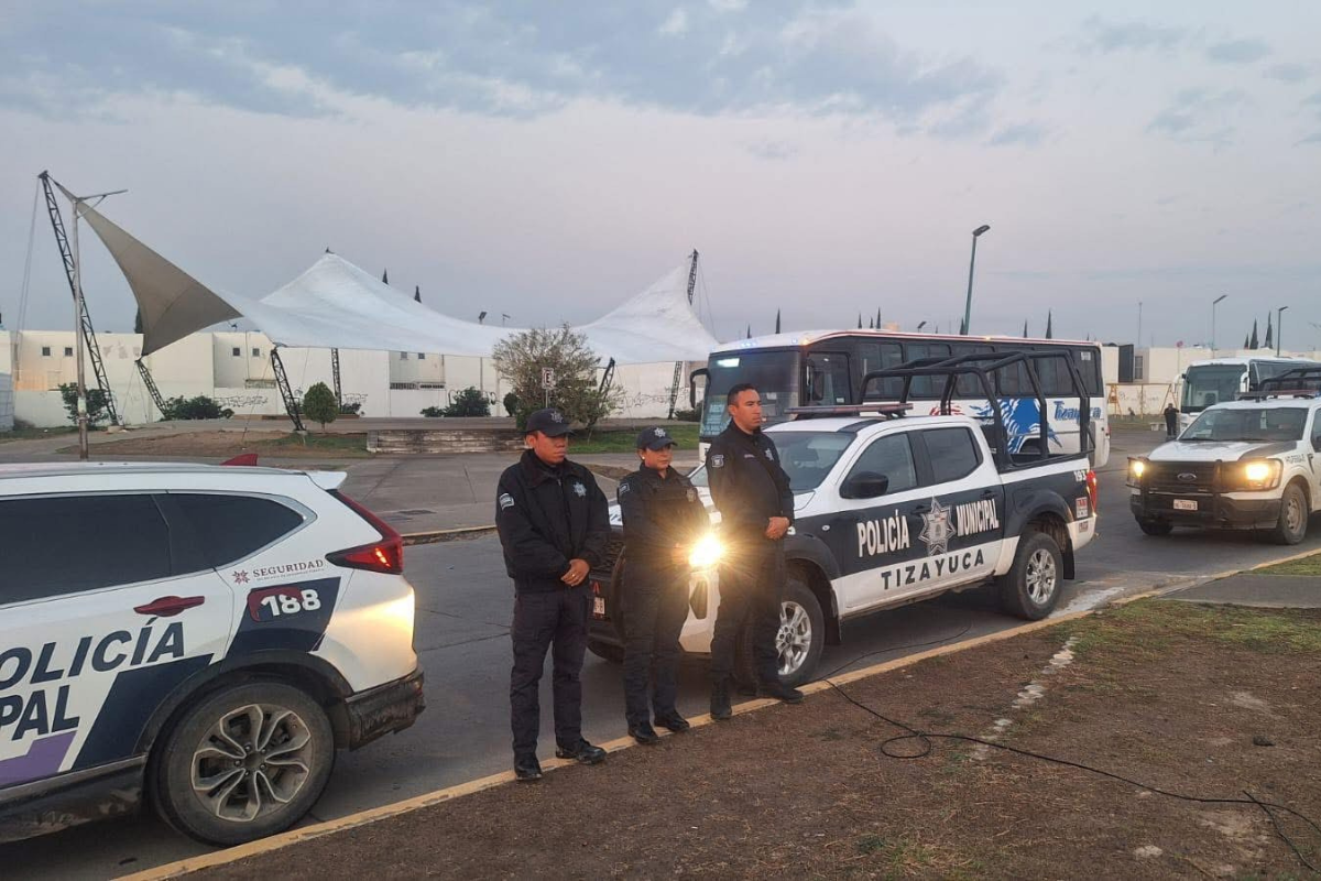 Las intervenciones forman parte de la estrategia en materia de seguridad en Tizayuca