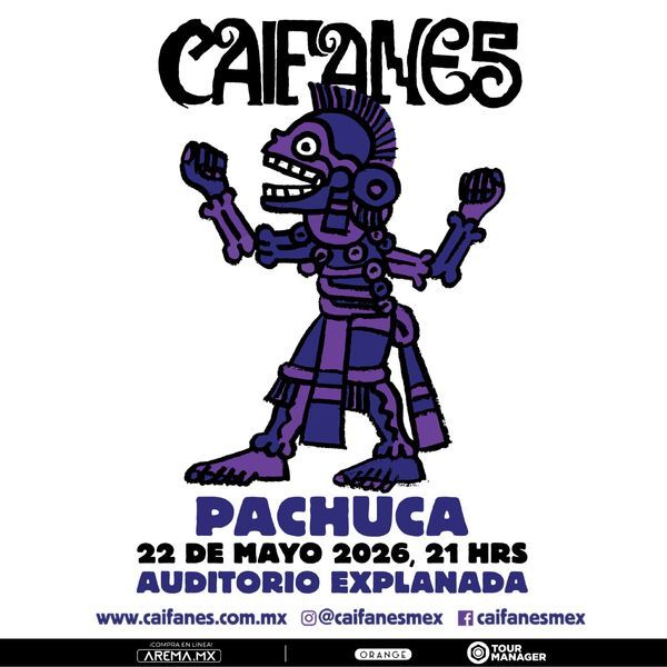 Caifanes ofrecerá un concierto en Pachuca durante mayo de 2026