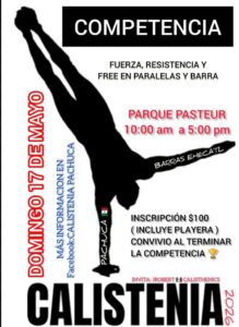 El parque Pasteur se ha convertido en punto de encuentro para practicantes de calistenia
